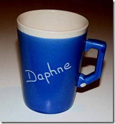 Daphne's mug